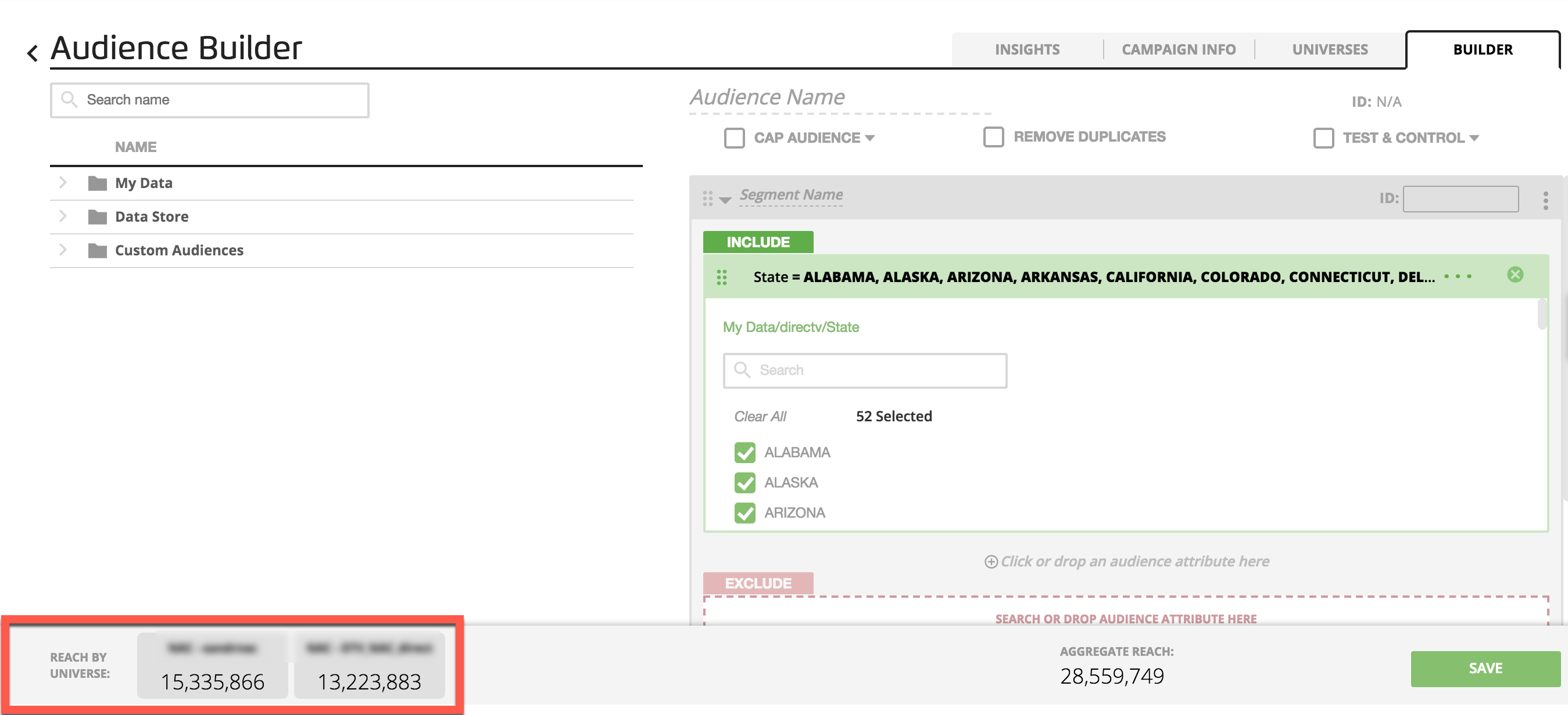 Select Audience Builder reach by Universe.jpg