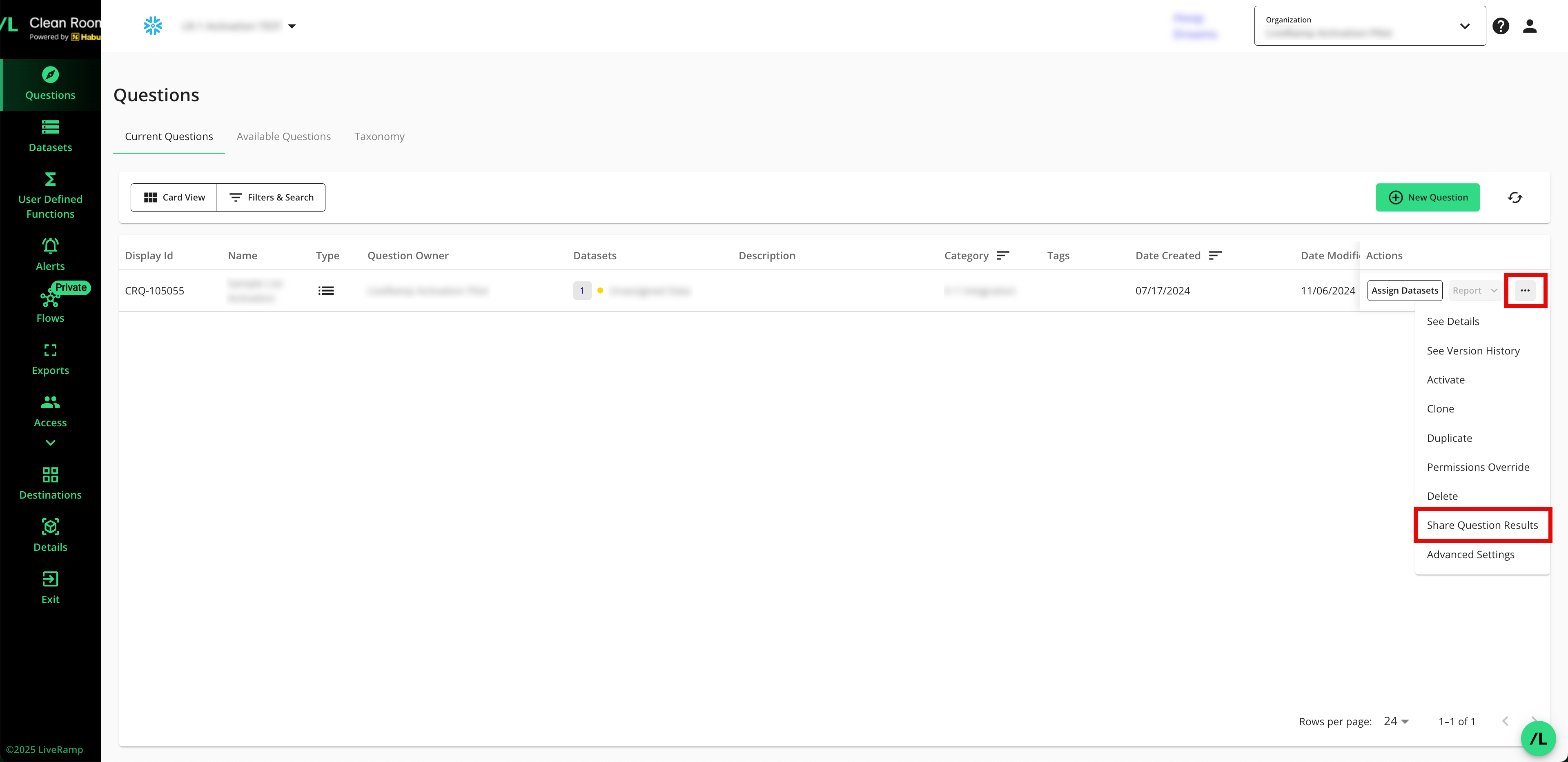 LCR-Export_AWS-Share_Question_Results_menu_selection.png