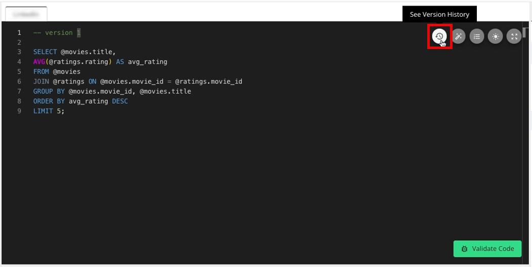 Questions-Query_Editor_Version_History_Icon.png