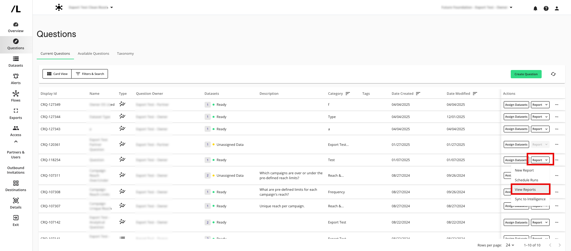 CR-Exports-View_Reports_menu_selection.png