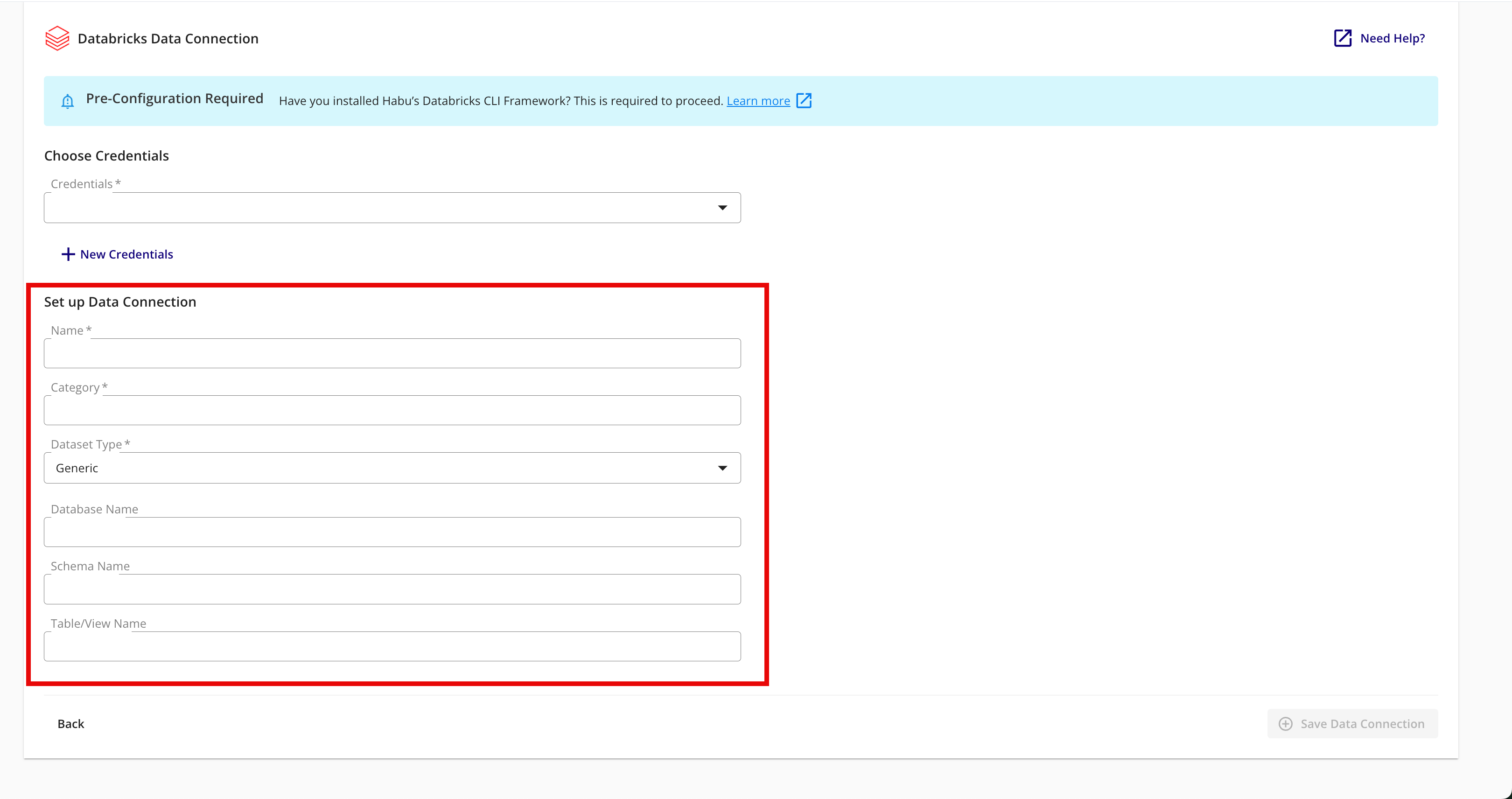 LCR-Databricks_Native_Data_Connection-Data_Connection_section.png