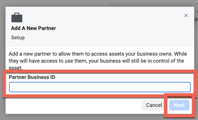 Facebook Adding LR as Partner Add a New Partner popup.jpg